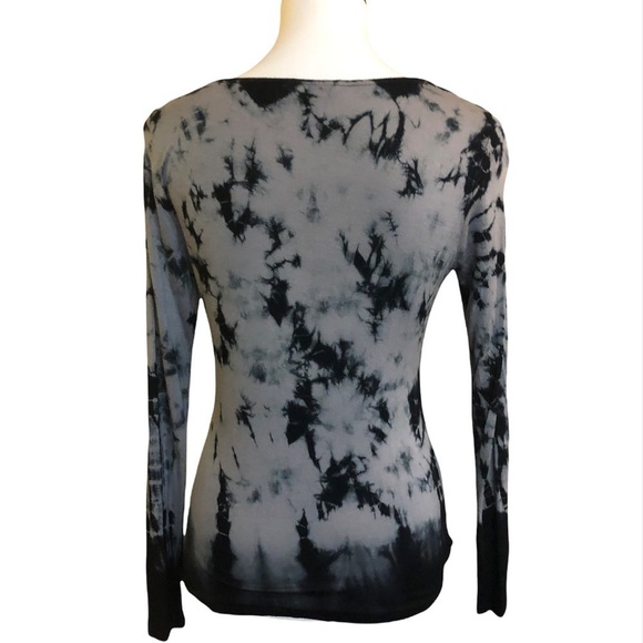 Tie Dye Cross-front Top by Rock & Republic - Picture 9 of 11
